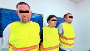 Arresta SSPM a tres presuntos responsables de tentativa de robo con arma de fuego