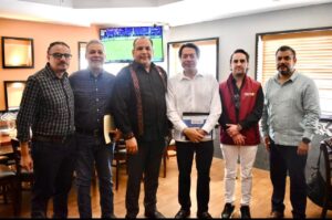 Maestro Omar Bazán Flores participó En La Reunión De Cobertura Educativa En Educación Media Superior