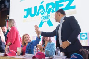 Gobiernos del PAN, los que más han trabajado por Juárez: Maru Campos