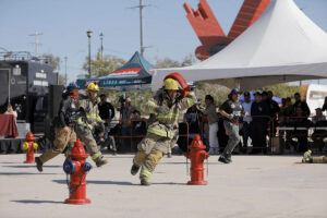 Demuestran habilidades operativas en Torneo Nacional “Desafío Bombero” realizado en Juárez