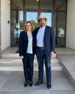 Goberadora Maru Campos y el presidente de la UGRCh refuerzan coordinación en temas prioritarios para la ganadería