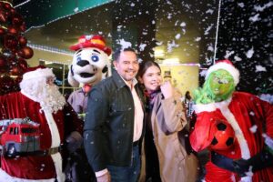 El Presidente Municipal Cruz Pérez Cuéllar Arranque De Colecta Del Santa Claus Bombero