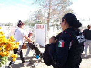 Permanece operativo especial de la SSPM con Motivo del “Día de Muertos”