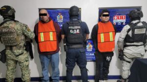 Mediante Operativo BOI se aseguran cuatro armas de fuego con la detención de dos sujetos