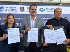 Impulsa SSPE convenio con CONALEP para fortalecer la prevención y la seguridad escolar en Ciudad Juárez