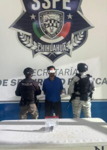 Detiene SSPE a presunto responsable de homicidio y robo de vehículo en Ciudad Juárez