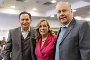 Los Diputados Federales Daniel Murguía Y Alejandro Pérez Estuvieron En El Informe De La Síndica Municipal De Ciudad Juárez