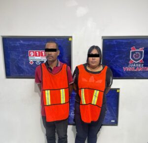Detienen a pareja acusado por robo de combustible; masculino resultó con orden de aprehensión por secuestro