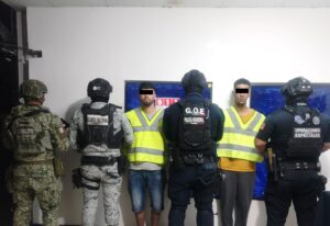 Mediante Operativo BOI se detiene a dos hombres por portación ilegal de armas de fuego