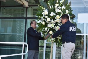 Recuerda FGE Norte a compañeros caídos en cumplimiento del deber