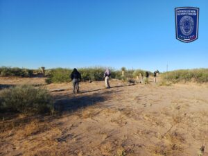 Realiza FEM operativo de rastreo en la carretera Juárez – Ascensión