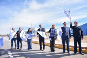 Maru Campos cumple a los juarenses con entrega de la prolongación de avenida de Las Torres