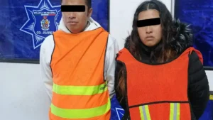 Arrestan a pareja en colonia Oasis por posesión de restos humanos