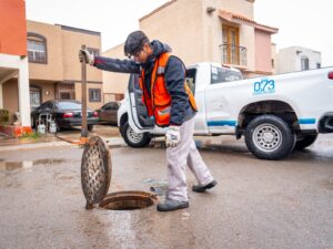 “TRABAJA LA JMAS PARA PREVENIR BROTES DE AGUAS NEGRAS EN EL FRACCIONAMIENTO SAN PABLO”