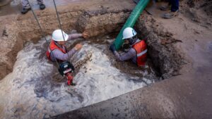 “LA J+ CONTINÚA SECTORIZANDO EL SERVICIO DE AGUA POTABLE EN LA ZONA NORTE DE LA CIUDAD”