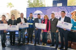 Maru Campos entrega obras por casi 300 mdp en región de Delicias