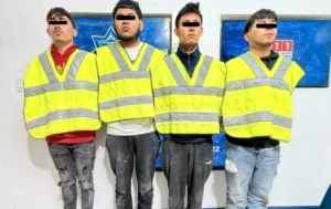 Los Hechos Se Registraron En La Colonia Juárez Nuevo Detienen A Cuatro Con Fusil De Asalto