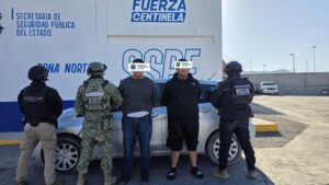 Detiene SSPE a dos personas en Ciudad Juárez por delitos contra la salud
