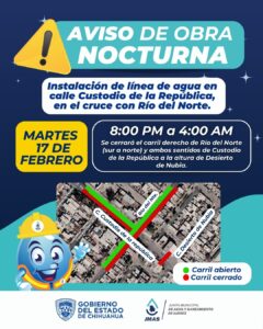 AVANZA LA SECTORIZACIÓN EN PARAJES DE ORIENTE CON NUEVA LÍNEA DE CONDUCCIÓN