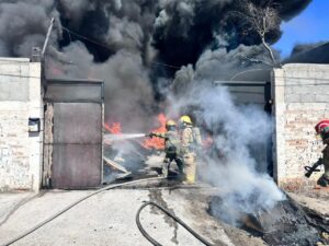 Se Reporta Incendio En El kilómetro 20 De La Carretera Casas Grandes