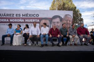 Llena de esperanza la asamblea informativa del senador Juan Carlos Loera rumbo al 2027