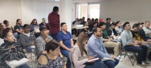 La Direccion de Regulacion comercial encabezada por el Licenciado Oscar Guevara continua con la imparticion gratuita del curso de manejo higienico