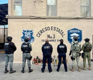 Realiza SSPE revisión extraordinaria en Cereso No.3 de Juárez; En continuidad a la instrucción de Gilberto Loya