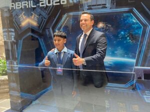 Conocen niños el Palacio de Gobierno como parte del Gabinete Infantil