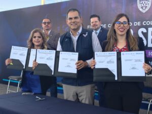 Encabeza Gilberto Loya firma de convenio del programa Sendero Seguro en Ciudad Juárez