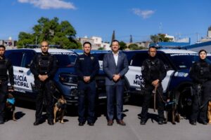 Refuerza El Alcalde Marco Bonilla Seguridad Con K-9 Único En México Que Detecta Fentanilo