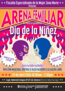 ¡Lucharaaan!, alista FEM festejo del ‘Día de la Niñez’ con temática de lucha libre
