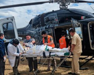 Realiza SSPE, por instrucciones de Gilberto Loya, traslado aeromédico de Guachochi a Chihuahua