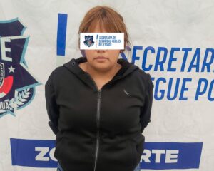 Detiene SSPE a mujer con orden de aprehensión por homicidio en Ciudad Juárez; avanza estrategia de seguridad de Gilberto Loya