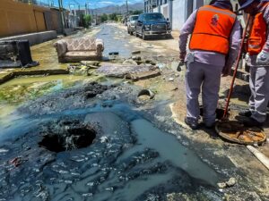 Atienda JMAS más de 5 mil reportes de drenaje en el primer trimestre