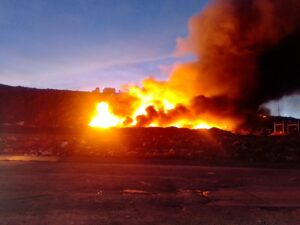 Se Incendio El Relleno Sanitario De La Cd Chihuahua