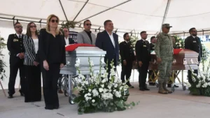 Presidente Municipal De La Ciudad De Chihuahua Licenciado Marco Bonilla Estuvo Presente En La Despedida De Los Elementos De La Policía Ministerial