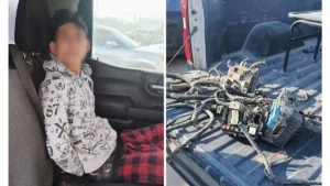 Detienen a hombre por robo de autopartes en el Corralón Municipal No. 3
