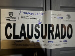 Realiza Gobernación Estatal 336 inspecciones y clausura 26 establecimientos durante la última semana