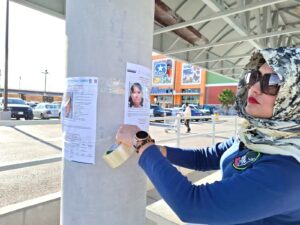 Implementa FEM operativo de pega y difusión de pesquisas de mujeres con reporte de desaparición