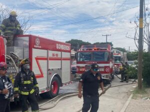 Atendieron Un Incendio En Un Domicilio Ubicado En La Colonia Guadalajara Derecha