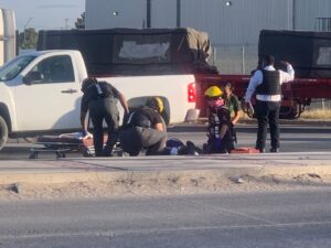 Accidente Deja Lesionado A Un Motociclista