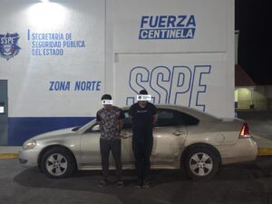 Detiene SSPE a dos presuntos implicados en feminicidio; acciones estratégicas encabezadas por Gilberto Loya permiten detención en Ciudad Juárez