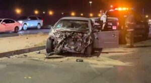 Aparatoso Accidente Bien En El Cruce Cuatro Siglos Y Alondra
