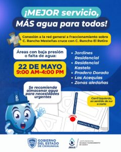 Instalará JMAS conexión a la red de agua potable en el Fraccionamiento Rincones del Marqués.