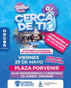 Llevará JMAS servicios y descuentos al Porvenir con programa “Cerca de ti”.