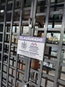 Cuatro clausuras y 19 actas a negocios en operativo de Gobernación Municipal