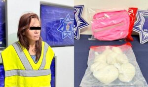 Arrestan a mujer en Riveras del Bravo con $100$ mil pesos en «cristal»