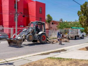 Atiende JMAS dos hundimientos registrados en Fovissste Chamizal