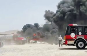 Continúa El Incendio De La Planta Recicladora