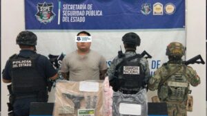 Detiene SSPE a estadounidense armado en Ciudad Juárez; aseguran pistola y 50 cartuchos útiles; refuerzan vigilancia por estrategia de Gilberto Loya
